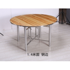 勝芳酒店桌批發(fā) 飯店桌 餐桌 圓桌 酒席桌 可折疊酒店桌 酒店家具 騰凱家具