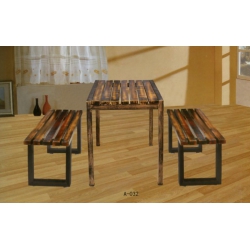 勝芳原生態(tài)火燒木家具批發(fā) 主題酒店桌椅 實木餐桌餐椅批發(fā) 桌面 戶外實木餐桌椅 原生態(tài)酒店家具 酒店家具 和合家具