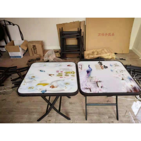 勝芳方圓桌批發(fā) 圓形簡(jiǎn)易折疊餐桌 正方形餐桌 酒店大圓桌 圓形折疊桌 小戶(hù)型家用折疊飯桌 玉振家具