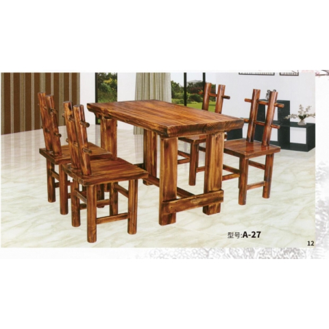 勝芳原生態(tài)火燒木家具批發(fā) 主題酒店桌椅 實(shí)木餐桌餐椅批發(fā) 桌面 戶外實(shí)木餐桌椅 原生態(tài)酒店家具 酒店家具和合家具