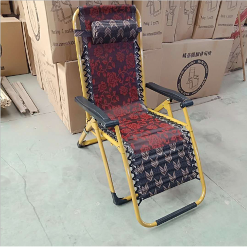 勝芳躺椅批發(fā)休閑椅折疊椅鐵制躺椅午睡椅老人躺椅懶人椅戶外家具休閑家具書房家具中正陽(yáng)家具