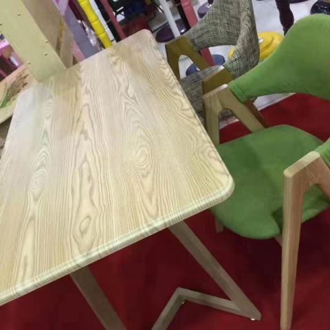 勝芳酒店家具批發(fā) 主題餐桌椅 轉(zhuǎn)印餐桌椅 實(shí)木餐桌椅 快餐桌椅 景祥家具