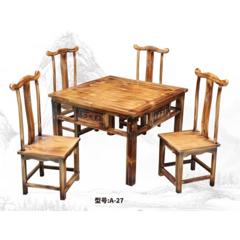 勝芳原生態(tài)火燒木家具批發(fā) 主題酒店桌椅 實(shí)木餐桌餐椅批發(fā) 桌面 戶(hù)外實(shí)木餐桌椅 原生態(tài)酒店家具 酒店家具和合家具