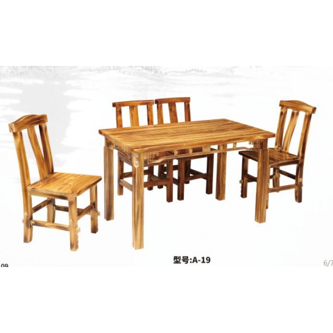 勝芳原生態(tài)火燒木家具批發(fā) 主題酒店桌椅 實木餐桌餐椅批發(fā) 桌面 戶外實木餐桌椅 原生態(tài)酒店家具 酒店家具和合家具