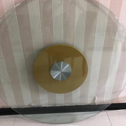 勝芳轉盤批發(fā) 鋼化玻璃 轉盤  電動轉盤  挖洞玻璃 彩玻 噴漆 轉盤車 光輝鋼化玻璃
