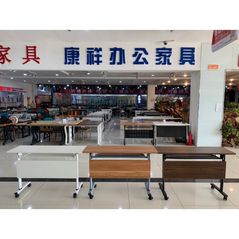 勝芳辦公桌批發(fā) 可折疊會議桌 可折疊培訓桌 可折疊長條桌 康祥家具