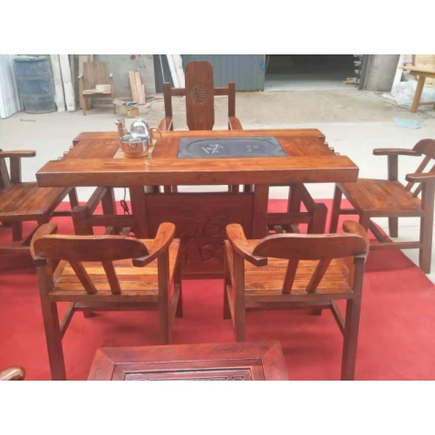勝芳茶桌批發(fā) 功夫茶桌 泡茶桌 飲茶桌 品茶桌 茶桌組合 簡約實(shí)木茶桌 中式茶桌 中式家具 茶桌 客廳家具 榆香閣家具