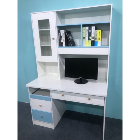 勝芳電腦桌批發(fā) 書桌書架組合 一體桌 現代簡約家用學生電腦臺式桌 臥室書柜 寫字桌子  寫字桌 寫字臺 辦公桌 典侖家具批發(fā)