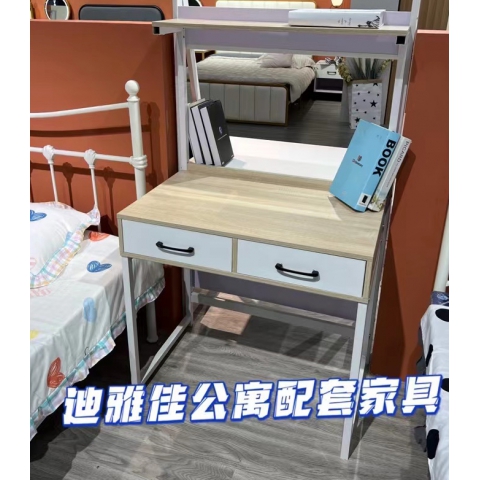 勝芳鋼木桌批發(fā) 簡約家用電腦桌 臥式床頭小桌 現(xiàn)代鐵藝休閑桌 學習桌 寫字桌 辦公桌 迪雅佳公寓配套家具