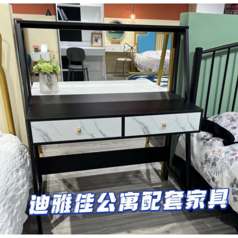 勝芳鋼木桌批發(fā) 簡約家用電腦桌 臥式床頭小桌 現(xiàn)代鐵藝休閑桌 學習桌 寫字桌 辦公桌 迪雅佳公寓配套家具