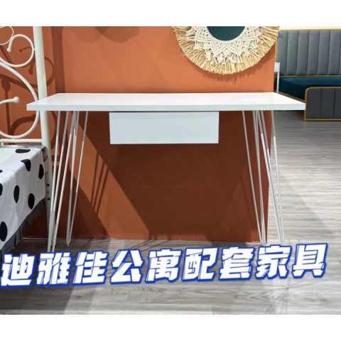 勝芳鋼木桌批發(fā) 簡(jiǎn)約家用電腦桌 臥式床頭小桌 現(xiàn)代鐵藝休閑桌 學(xué)習(xí)桌 寫(xiě)字桌 辦公桌 迪雅佳公寓配套家具