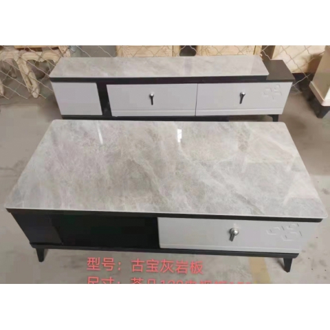 勝芳茶幾電視柜批發(fā) 巖板茶幾 巖板電視柜 輕奢簡約現(xiàn)代時尚客廳家具 小戶型客廳家用 茶幾電視柜 冠榮家具