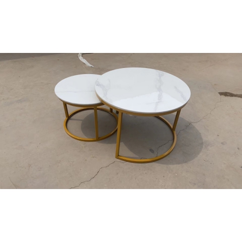 勝芳巖板茶幾批發(fā) 套幾 巖板桌 巖板家具 家用家具 現代 巖板套幾 冠榮家具