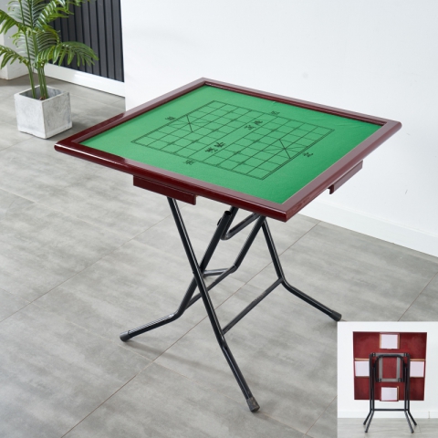 勝芳麻將桌批發(fā) 簡易麻將桌 象棋桌 可折疊麻將桌 兩用麻將桌 多功能麻將桌 手動(dòng)麻將桌 麻雀臺(tái) 休閑娛樂桌 休閑家具 華龍家具
