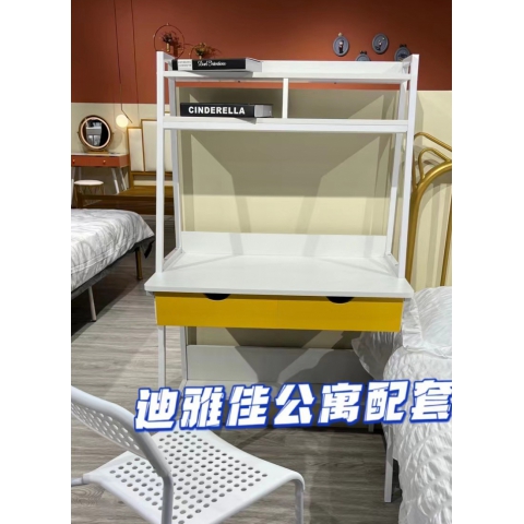 勝芳鋼木桌批發(fā) 簡(jiǎn)約家用電腦桌 臥式床頭小桌 現(xiàn)代鐵藝休閑桌 學(xué)習(xí)桌 寫字桌 辦公桌 迪雅佳公寓配套家具