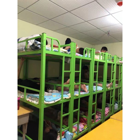 勝芳床鋪批發(fā) 輔導班午托床 上下床 高低床 小學生鐵床 上下鋪  三層床 鐵架床 鐵藝床 福牛家具
