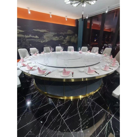勝芳酒店家具 酒店餐桌 酒店餐桌 桌子 大圓桌 酒店圓桌 酒店餐桌 飯店家具 酒店家具 鑫順達輕奢定制家具