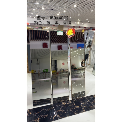 勝芳家具批發(fā) 鋁合金穿衣鏡 全身鏡 試衣鏡 落地鏡 服裝店鏡子 臥室長(zhǎng)鏡子 全身鏡 簡(jiǎn)約 立體 移動(dòng) 驕陽家具