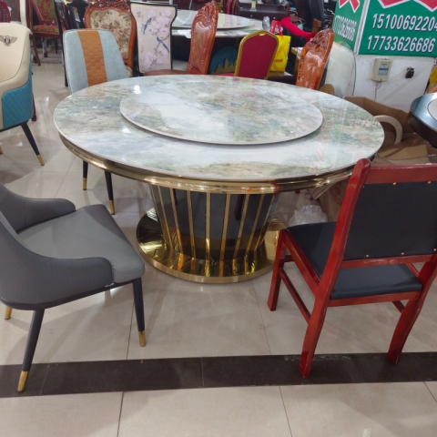 勝芳酒店家具批發(fā) 酒店電動圓桌   飯店電動圓桌   勝芳電動桌批發(fā)  圓桌批發(fā)    巖板圓桌批發(fā)