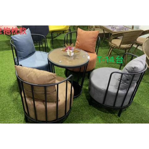勝芳休閑輕奢桌椅批發(fā) 卡座 咖啡桌椅 網紅桌椅 酒店家具 軟包椅 接待桌椅 鈦金桌椅 北歐鈦金桌椅 岳明達家具