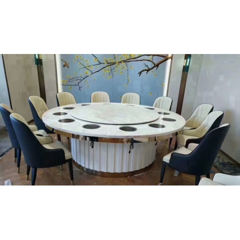 勝芳酒店家具批發(fā) 巖板餐桌 電動桌 酒店桌 圓桌  宴會桌 餐廳 飯店 會所 大理石圓桌 橢圓桌  火鍋?zhàn)?電動餐桌  餐桌 多泰酒店家具