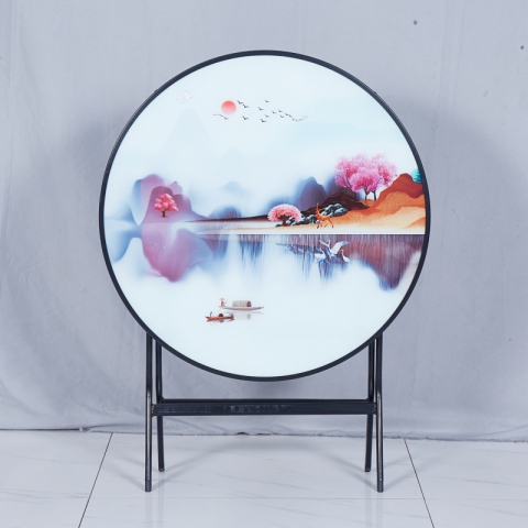 勝芳折疊桌批發(fā) 3D玻璃面飯桌 餐桌 家用簡(jiǎn)易圓桌 輕奢圓桌 輕奢方桌 吃飯桌 戶外便攜擺攤折疊桌 租房小戶型方桌子 玻璃桌 玉振家具
