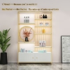 盛放在線家具批發(fā) 簡(jiǎn)約 輕奢 產(chǎn)品展示柜 化妝品柜 美容院 美妝護(hù)膚品 展示架 美甲店陳列柜 林億家具
