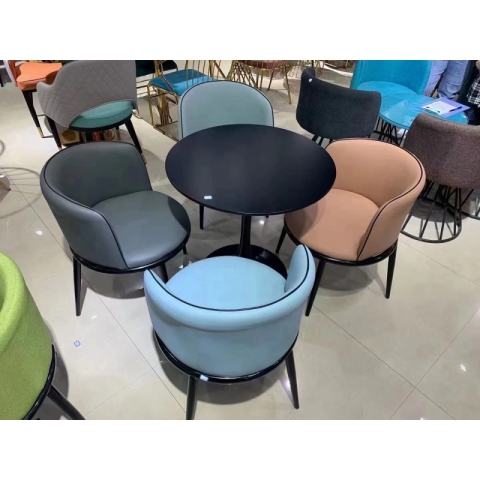 勝芳家具批發(fā)廠(chǎng)家，卡座，巖板桌，酒店桌椅，休閑椅，洽談桌椅，接待桌椅，咖啡桌椅組合  咖啡臺(tái)  小圓桌  三件套會(huì)客桌椅簡(jiǎn)約現(xiàn)代時(shí)尚  鑫鵬酒店家具