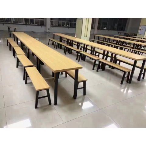 勝芳酒店家具 長(zhǎng)條桌 酒店長(zhǎng)條桌 快餐桌  快餐桌椅 酒店椅 酒店桌 桌子 酒店餐桌 丹林家具