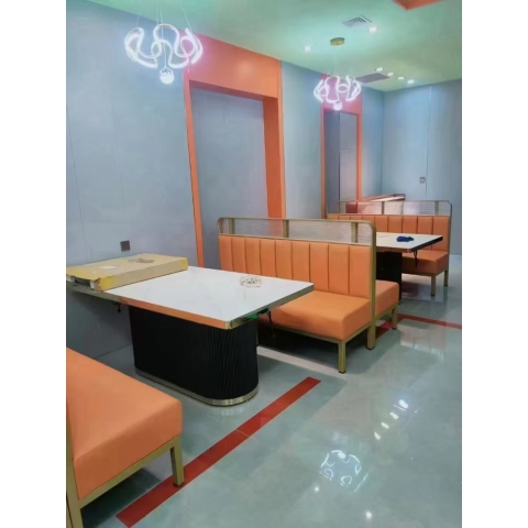 勝芳酒店家具 長條桌 酒店長條桌 快餐桌 巖板桌 酒店桌 桌子 酒店餐桌 丹林家具