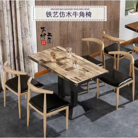 勝芳酒店家具 長(zhǎng)條桌 酒店長(zhǎng)條桌 快餐桌  快餐桌椅 酒店椅 酒店桌 桌子 酒店餐桌 丹林家具