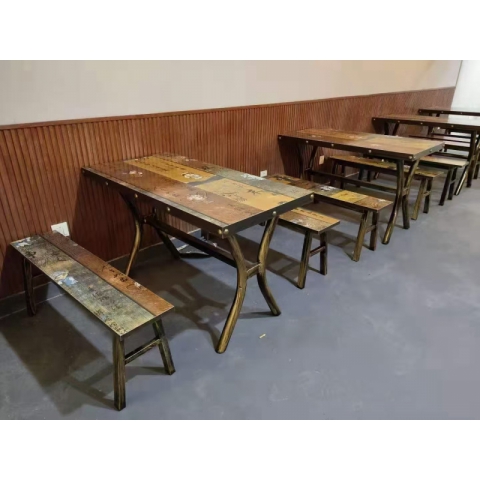 勝芳酒店家具 長(zhǎng)條桌 酒店長(zhǎng)條桌 快餐桌  快餐桌椅 酒店椅 酒店桌 桌子 酒店餐桌 丹林家具